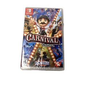 nintendo switch CARNIVAL GAMES 20 different games in one NEW SEALED